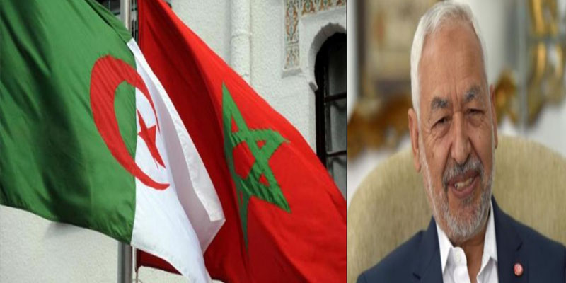 راشد الغنوشي يعرض الوساطة بين الجزائر والمغرب